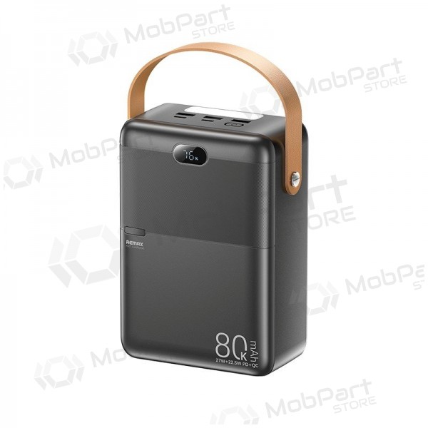 Powerbank Power Bank Remax RPP-118 22.5W 80000mAh svart