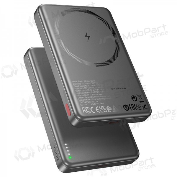 Powerbank Power Bank Hoco Q26A PD20W Magnetic 10000mAh svart