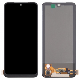 Xiaomi Redmi Note 10 / Redmi Note 10S / Poco M5s skärm (svart) (OLED)