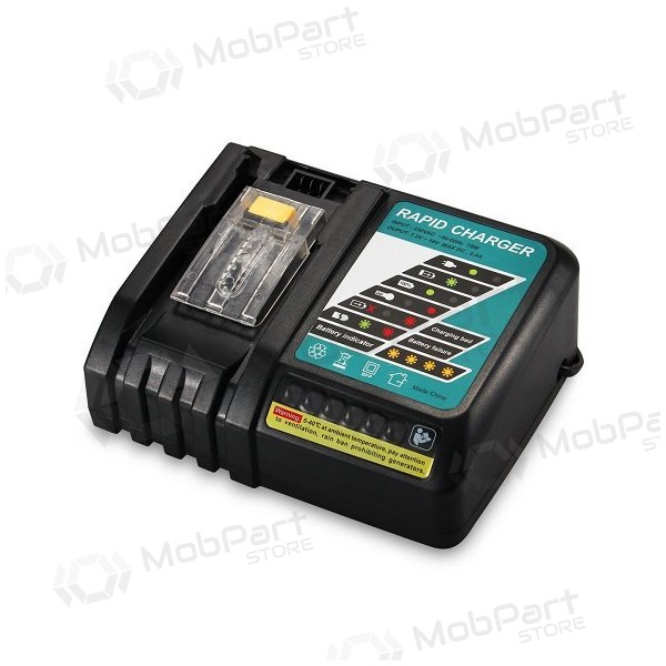 Snabb laddare för verktygsbatterier Makita DC18RC / MT7218 18V 6,5A Li-ion (ersättning)
