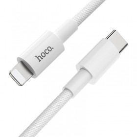 Lightning-kabel Hoco X56 USB-C till Lightning 1 m PD vit