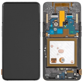 Samsung A805F Galaxy A80 skärm (svart) (service pack) (original)