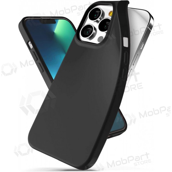 Apple iPhone 16 Pro fodral, skal "Mercury Soft Feeling" (svart) Apple iPhone 16 Pro fodral, skal "Mercury Soft Feeling" (svart)