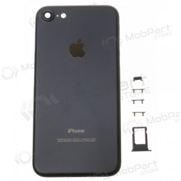 Apple iPhone 7 Plus baksida / batterilucka svart (matte) Apple iPhone 7 Plus baksida / batterilucka svart (matte)