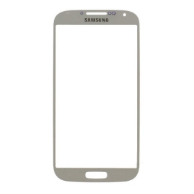 Samsung i9500 Galaxy S4 / i9505 Galaxy S4 Skärmglass (vit)