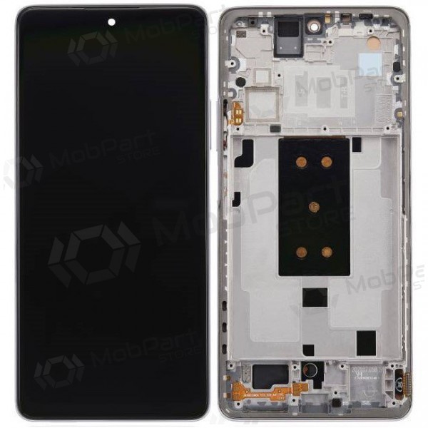 Xiaomi 11T Pro 5G skärm (vit) (med ram) (original)