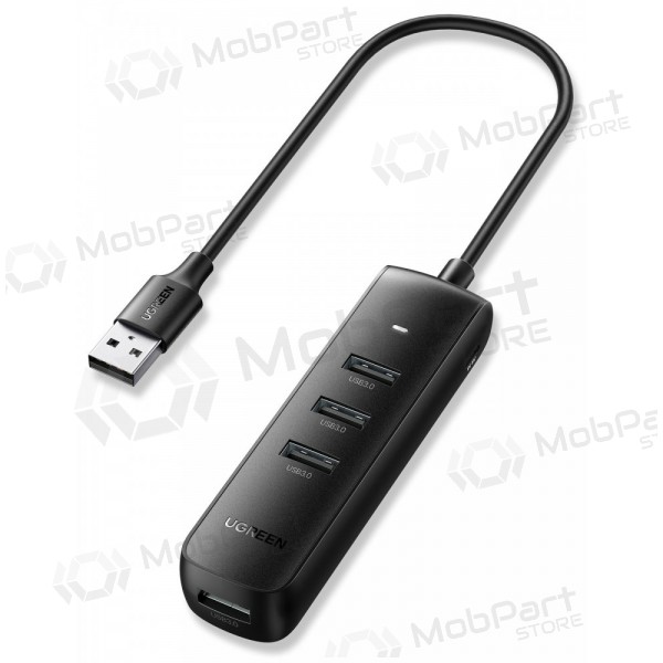 USB šakotuvas Ugreen CM416 USB-A 3.0 to 4xUSB-A 3.0 (10915) svart