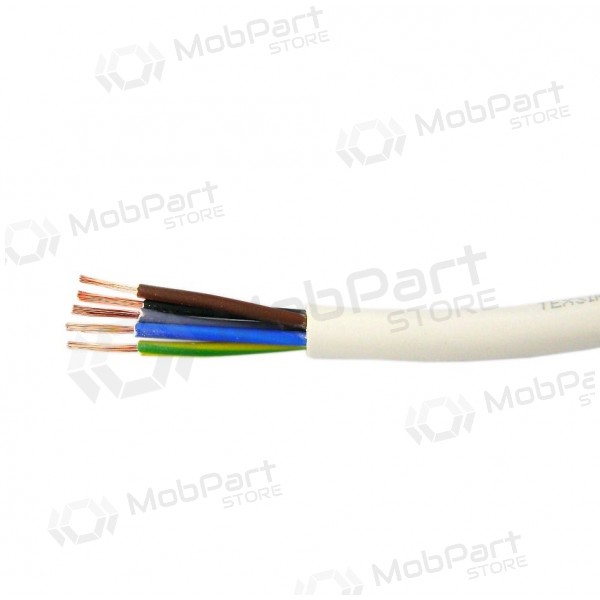 Flexibel kabel Lietkabelis OMY 5x1.0 mm² koppar 100 m rulle