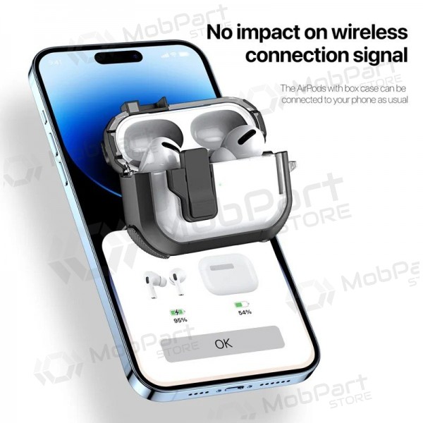 Mobilskal / fodral Dux Ducis PECN Apple AirPods 4 vit