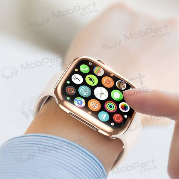 Apple Watch 45mm LCD apsauginis stikliukas / fodral Apple Watch 45mm LCD apsauginis stikliukas / fodral