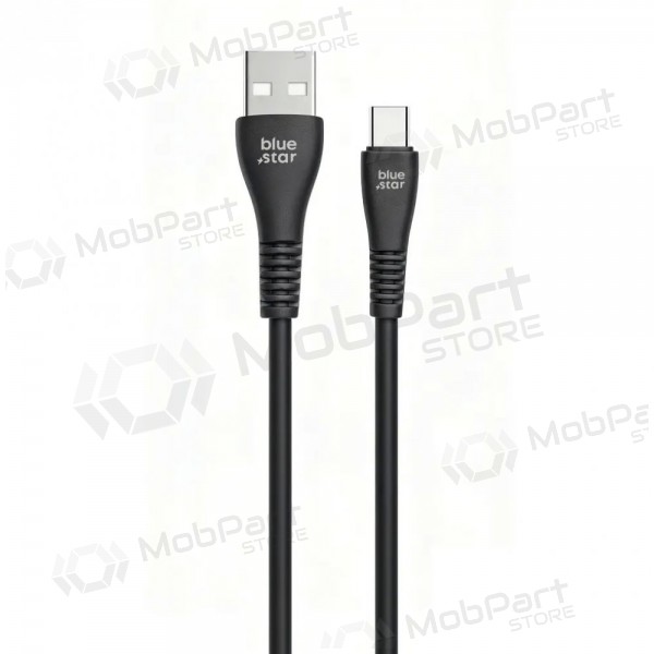 Lightning-kabel Blue Star PJ-DG4-A USB-A till Lightning 1 m svart