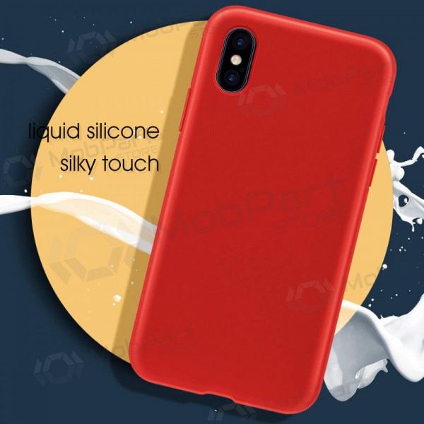 Apple iPhone 6 / 6S fodral - Liquid Silicone - 1.5mm (röd)