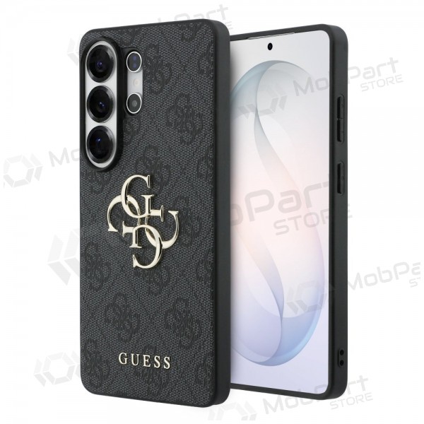 Samsung Galaxy S26 Ultra fodral - Guess PU 4G Metal Logo (grå)