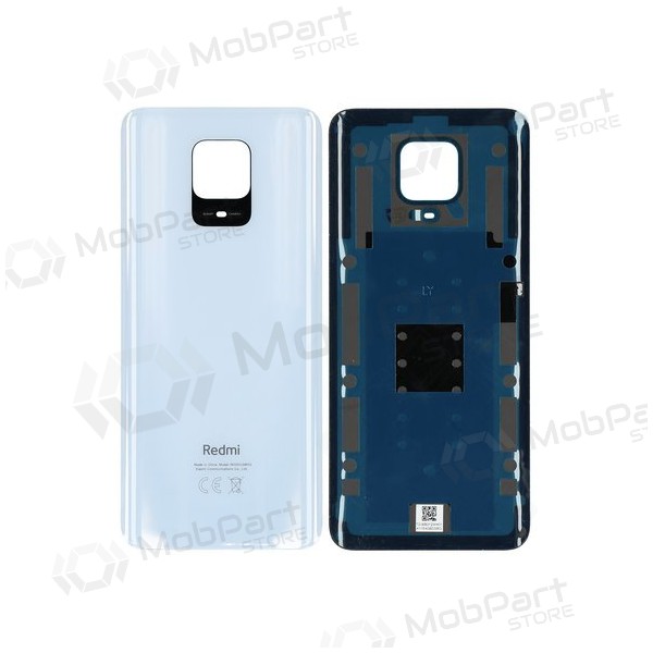 Xiaomi Redmi Note 9S / Note 9 Pro baksida / batterilucka vit (Glacier White)