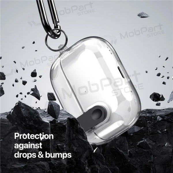 Mobilskal / fodral Dux Ducis PECL Apple AirPods 1/2 grå