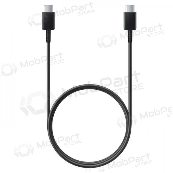 USB kabel original Samsung EP-DA705 Type-C-Type-C 1.0m förpackningen innehåller svart
