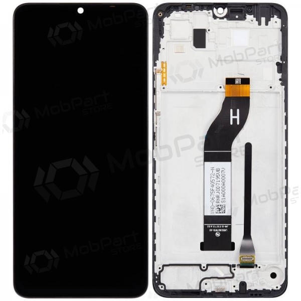 Xiaomi Redmi 13C 4G, 5G, Poco C65 skärm (svart) (med ram) (Premium) Xiaomi Redmi 13C 4G, 5G, Poco C65 skärm (svart) (med ram) (Premium)