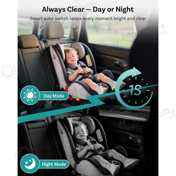 Trådlös CarPlay-adapter Ottocast Cabin Care CA520-T med babyvaktfunktion svart