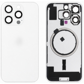 Apple iPhone 16 Pro baksida (vit) (Premium)