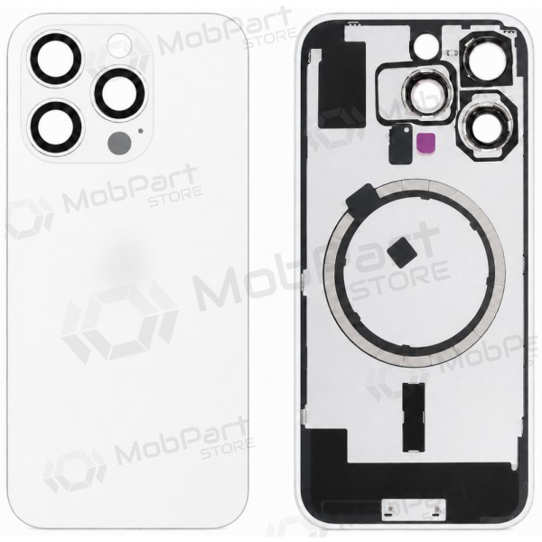 Apple iPhone 16 Pro baksida (vit) (Premium)