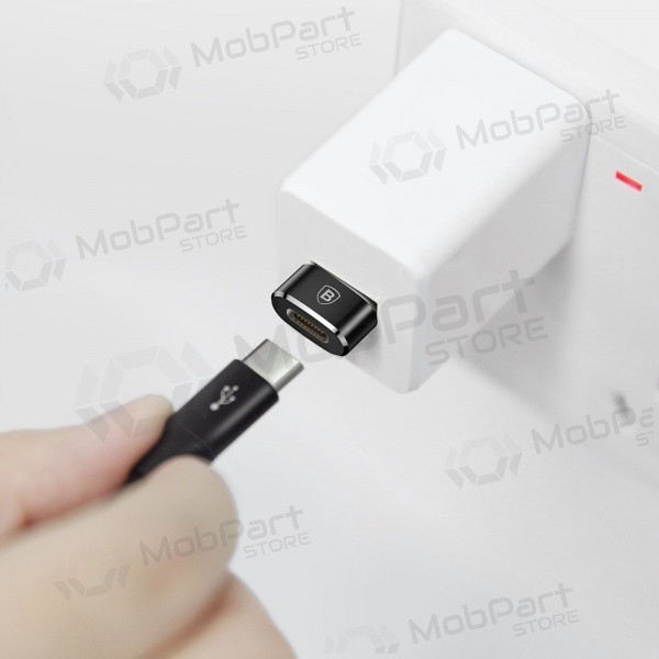 Adapter Baseus Type-C to USB-A svart CAAOTG-01
