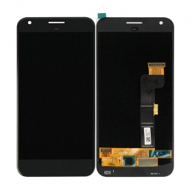 Google Pixel XL skärm (svart) (service pack) (original)