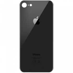 Apple iPhone 8 baksida / batterilucka grå (space grey) (bigger hole for camera)