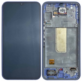 Samsung Galaxy A34 5G skärm (lila) (med ram) (original)