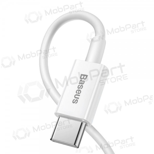 Kabel Baseus Superior Type-C - Lightning PD 20W 0.25m (vit) CATLYS-02