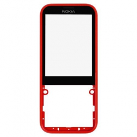 Nokia 225 Front housing (röd)