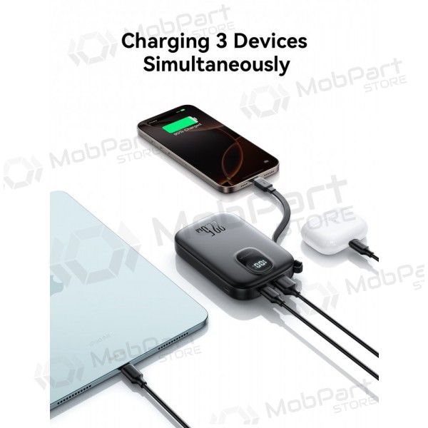 Powerbank Power Bank Joyroom JR-PBF17 22.5W with USB-C cable 10000mAh svart