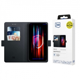 Xiaomi 17T Pro fodral -3mk Wallet Case- svart