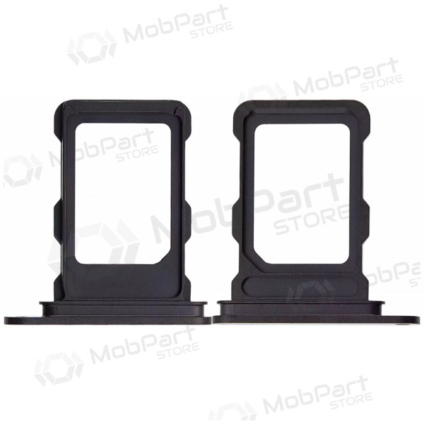 Apple iPhone 16 Pro, 16 Pro Max SIM-kortshållare (svart)
