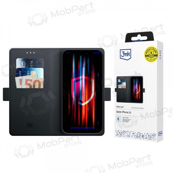 Xiaomi 17T Pro fodral -3mk Wallet Case- svart