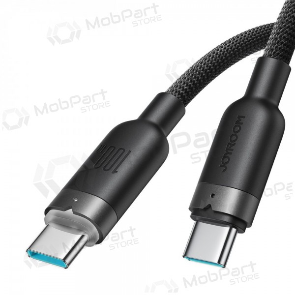 USB-C-kabel Joyroom S-A63 USB-C till USB-C 1,2 m 100 W svart