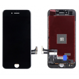 Apple iPhone 8 / SE 2020 / SE 2022 skärm (svart) (Premium)