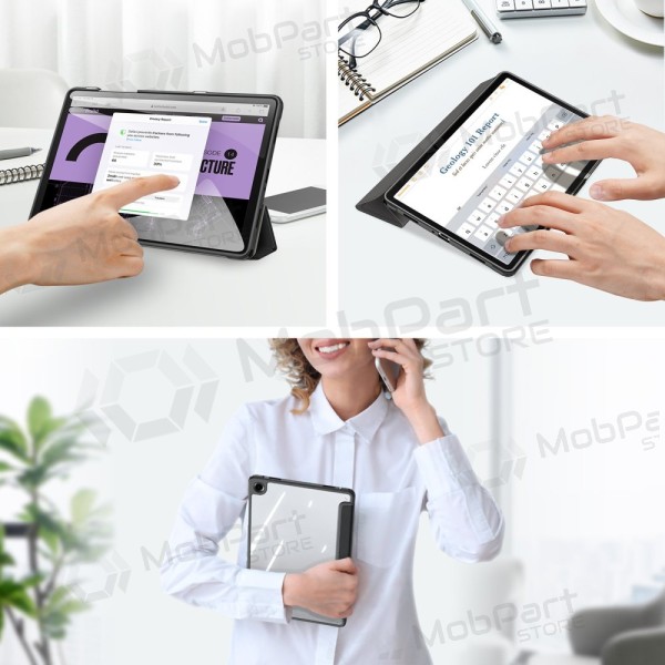 Samsung Galaxy Tab A9 Plus 11.0, A11 Plus 11.0 fodral - Dux Ducis Toby (svart)