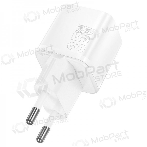 Telefonladdare Hoco N66 35 W GaN USB-C vit