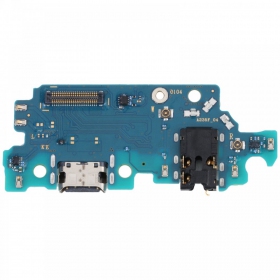 Samsung A235 Galaxy A23 4G laddarkontakt och mikrofon med flex (service pack) (original)