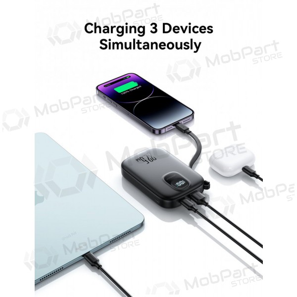 Powerbank Power Bank Joyroom JR-PBF18 22.5W with Lightning cable 10000mAh svart