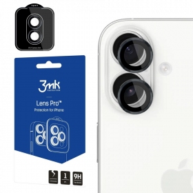 Skyddsglas kamerai 3mk Lens Pro Apple iPhone 17 svart