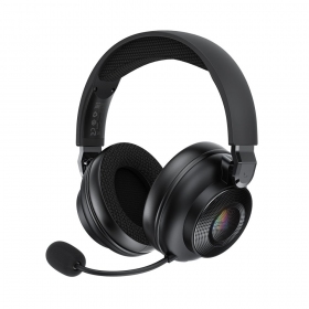 Trådlösa hörlurar Acefast H15 Gaming over-ear med mikrofon USB-C svarta