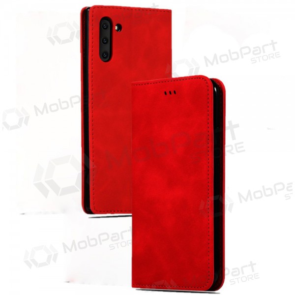 Apple iPhone 11 fodral - Business Style (röd)
