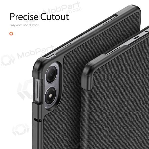 Xiaomi Redmi Pad Pro 12.1, Redmi Pad 2 Pro 12.1 plånboksfodral - Dux Ducis Domo (svart)