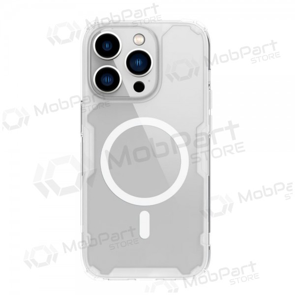 Apple iPhone 13 fodral -Nillkin Nature Magnetic- (vit)