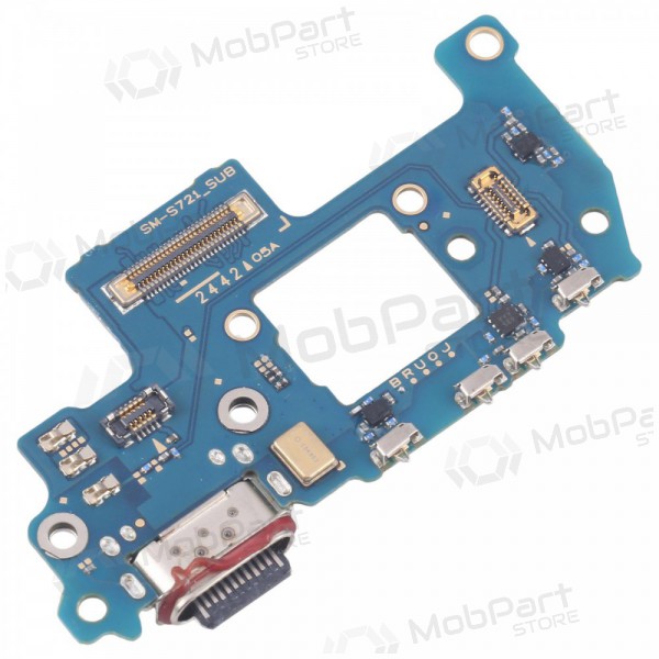 Samsung S721 Galaxy S24 FE 5G laddarkontakt och mikrofon med flex (service pack) (original) Samsung S721 Galaxy S24 FE 5G laddarkontakt och mikrofon med flex (service pack) (original)