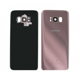 Samsung G955F Galaxy S8 Plus baksida / batterilucka rosa (rose pink) (begagnad grade B, original)