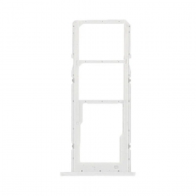 Samsung A025 Galaxy A02S 2020 SIM korthållare (vit) (service pack) (original)