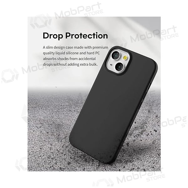 Apple iPhone 7 Plus / 8 Plus fodral Mercury Goospery "Soft Feeling Jelly Case" (svart) Apple iPhone 7 Plus / 8 Plus fodral Mercury Goospery "Soft Feeling Jelly Case" (svart)