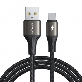 USB kabel Joyroom SA25-AC3 USB to USB-C 3A 2.0m svart